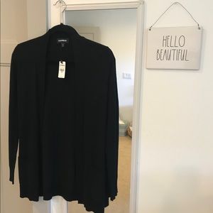 Express Wide Placket Cardigan 